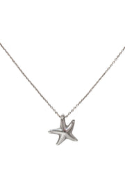 Current Boutique-Tiffany & Co. - Sterling Silver Starfish Pendant Necklace