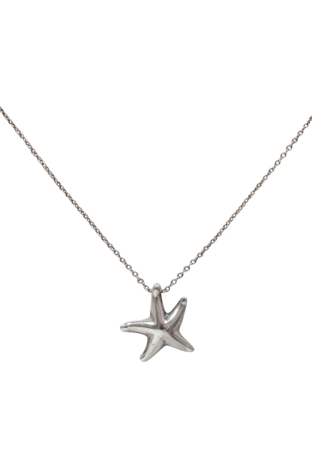 Current Boutique-Tiffany & Co. - Sterling Silver Starfish Pendant Necklace