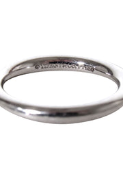 Current Boutique-Tiffany & Co. - Platinum Thin Band Ring Sz 5