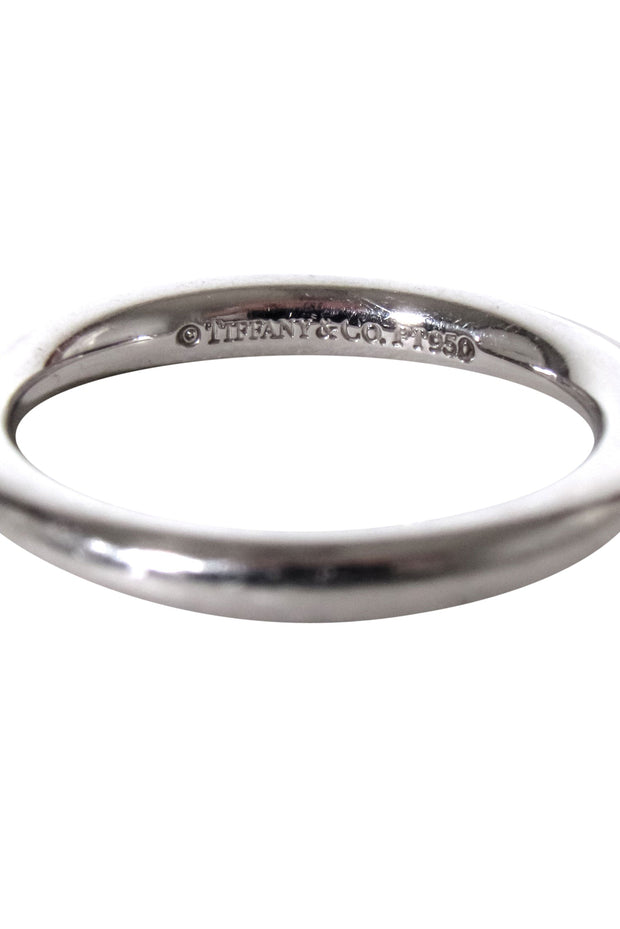 Current Boutique-Tiffany & Co. - Platinum Thin Band Ring Sz 5