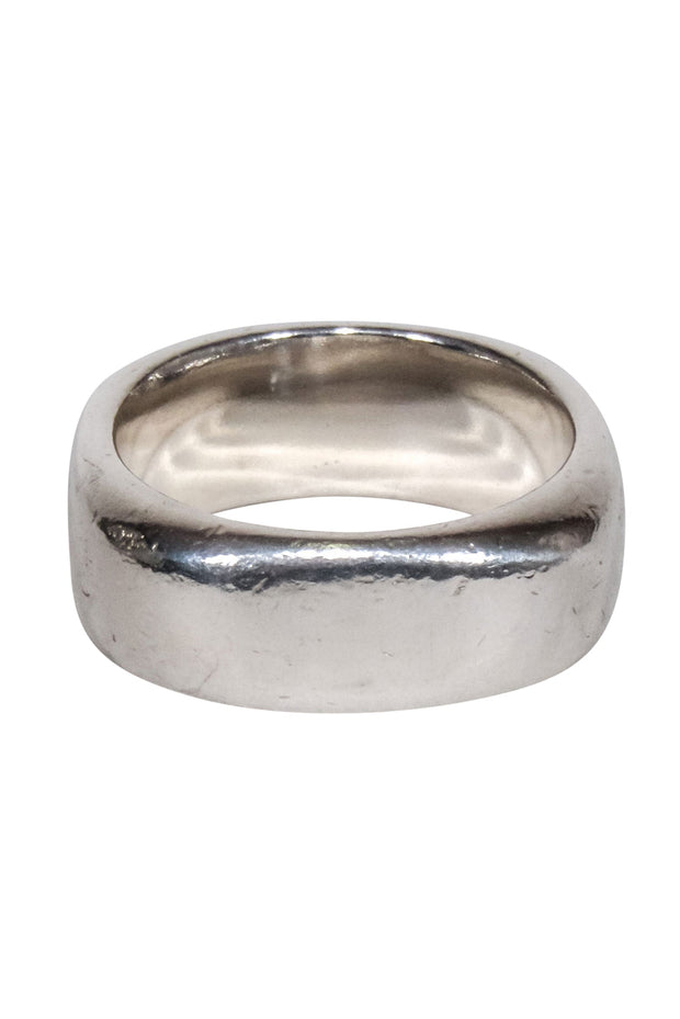 Current Boutique-Tiffany & Co. - Sterling Silver Square Ring Sz 7.5