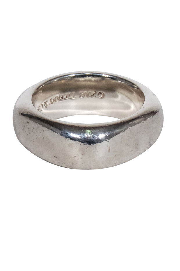 Current Boutique-Tiffany & Co. - Sterling Silver Square Ring Sz 7.5