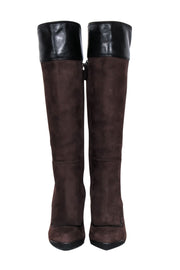 Current Boutique-Tod's - Brown Suede Tall Boots Sz 9