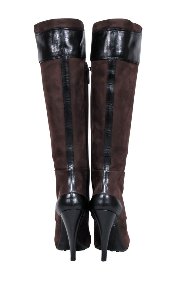 Current Boutique-Tod's - Brown Suede Tall Boots Sz 9