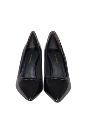 Current Boutique-Tory Burch - Black Leather 65MM Angle Pump Sz 8.5