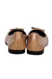 Current Boutique-Tory Burch - Nude & Black Leather Ballet Flats Sz 8.5