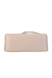 Current Boutique-Tory Burch - Cream Pebbled Leather "McGraw Wedge" Shoulder Bag