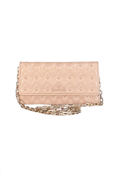Current Boutique-Valentino by Mario Valentino - Pink Leather Studded Crossbody Bag