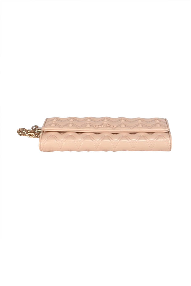 Current Boutique-Valentino by Mario Valentino - Pink Leather Studded Crossbody Bag