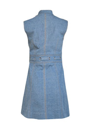Current Boutique-Veronica Beard - Medium Wash Blue Denim Makeba Dress Sz 4