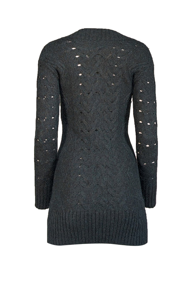 Current Boutique-Vince - Dark Green Wool & Alpaca Blend Cardigan Sz XS