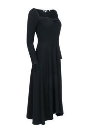 Current Boutique-Vince - Black Long Sleeve Midi Dress Sz 0
