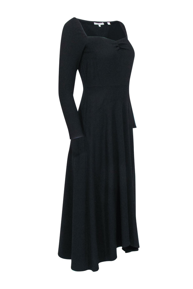 Current Boutique-Vince - Black Long Sleeve Midi Dress Sz 0