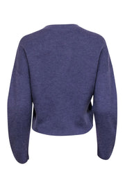 Current Boutique-Vince - Purple Crew Neck Wool Blend Sweater Sz S