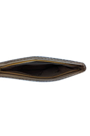Whiting & Davis - Gold Chain Metal Metallic Mini Clutch - Current Boutique