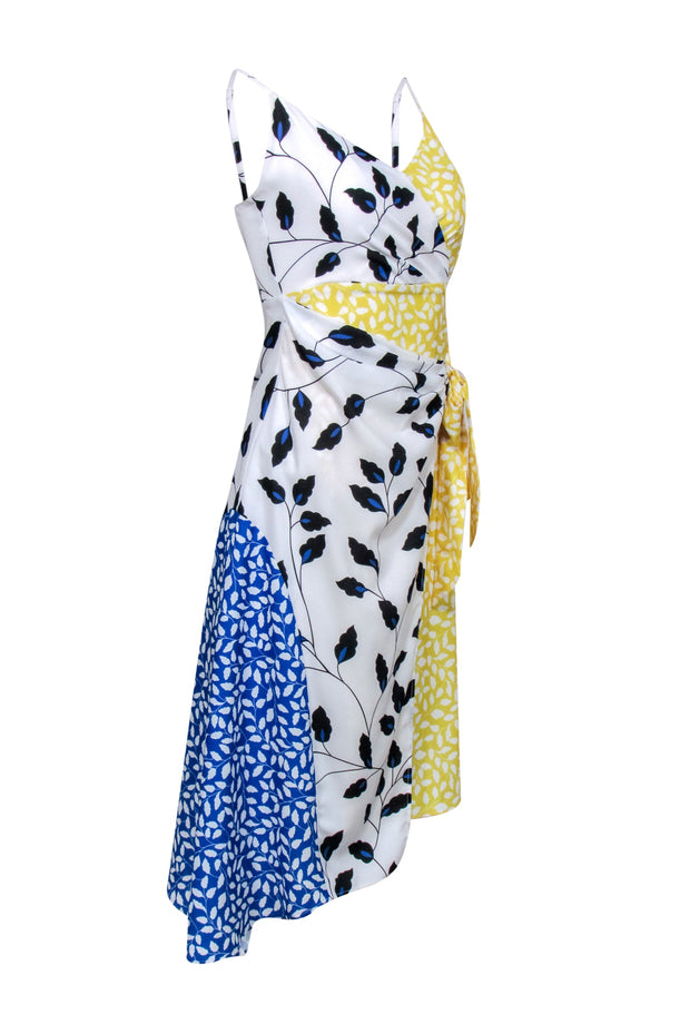 Current Boutique-Yumi Kim - White, Yellow, & Black Floral Dress Sz XS