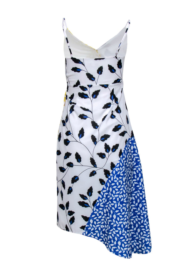 Current Boutique-Yumi Kim - White, Yellow, & Black Floral Dress Sz XS