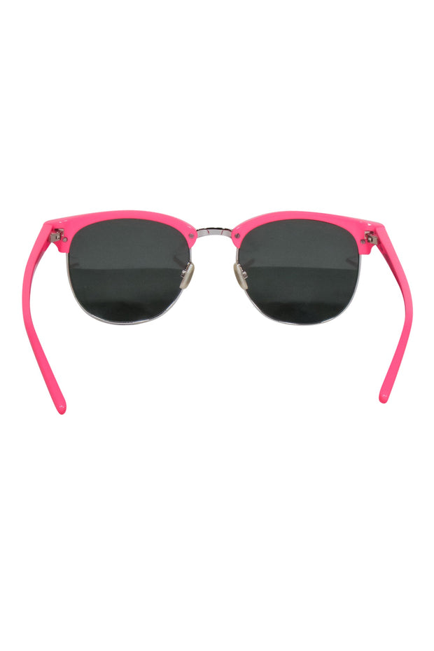 Current Boutique-Saint Laurent - Hot Pink Acrylic Sunglasses