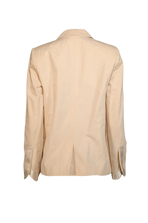 Current Boutique-Zadig & Voltaire - Cream Cotton & Linen Blend Blazer Sz M