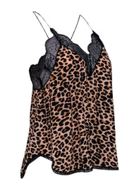 Current Boutique-Zadig & Voltaire - Leopard Print Cami w/ Lace Trim Sz XS