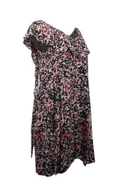 Current Boutique-Zadig & Voltaire - Pink w/ Multicolor Mixed Print Sleeveless Dress Sz M