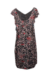 Current Boutique-Zadig & Voltaire - Pink w/ Multicolor Mixed Print Sleeveless Dress Sz M