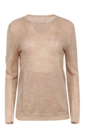 Current Boutique-Zadig & Voltaire - Beige Light Weight Sweater Sz M