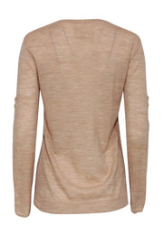 Current Boutique-Zadig & Voltaire - Beige Light Weight Sweater Sz M