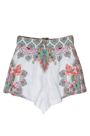 Current Boutique-Zimmermann - Ivory Lined Multi Color Paisley Print Sz 6
