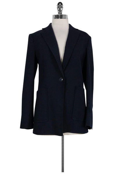 Current Boutique-3.1 Phillip Lim - Navy Wool Blazer Sz 2