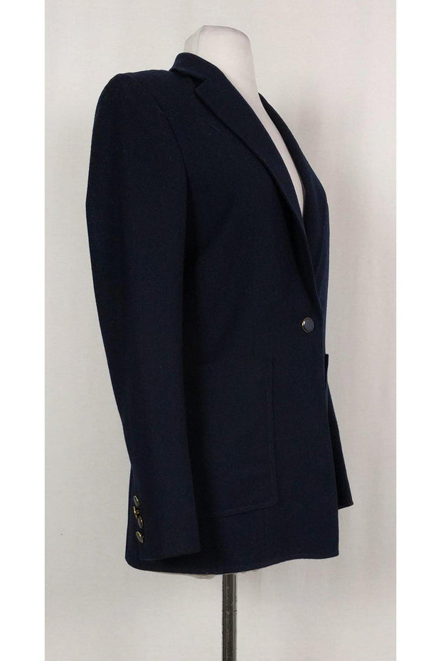 Current Boutique-3.1 Phillip Lim - Navy Wool Blazer Sz 2