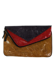 Current Boutique-3.1 Phillip Lim - Color Blocked Leather Clutch