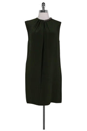 Current Boutique-3.1 Phillip Lim - Olive Green Silk Dress Sz 6