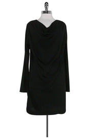 Current Boutique-3.1 Phillip Lim - Black Scoop Neck Dress Sz M