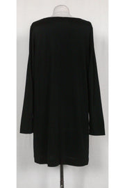 Current Boutique-3.1 Phillip Lim - Black Scoop Neck Dress Sz M