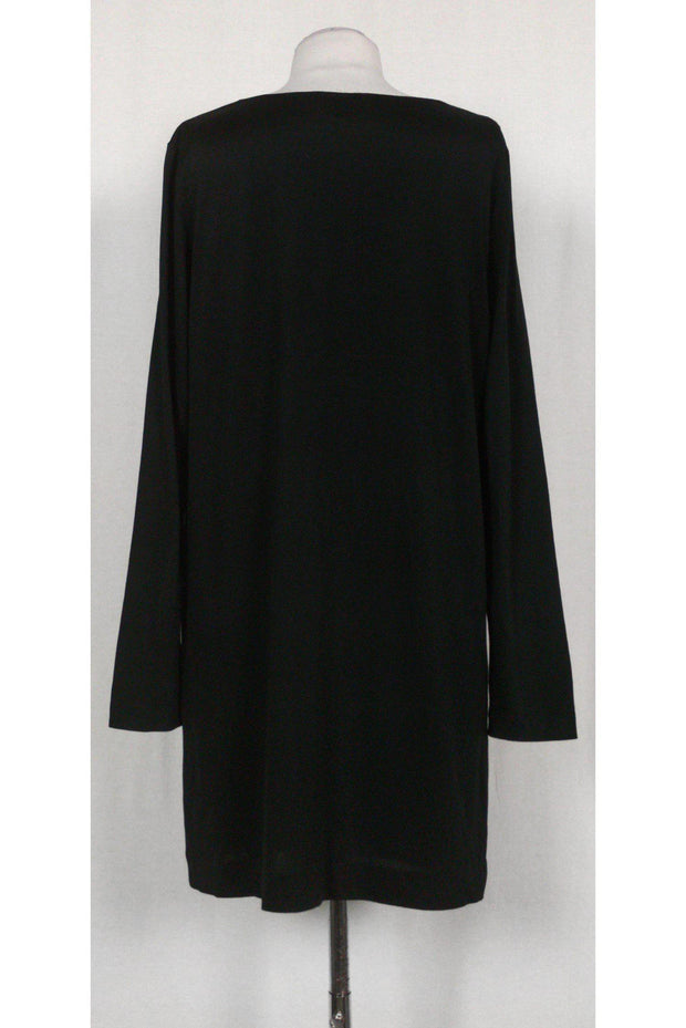 Current Boutique-3.1 Phillip Lim - Black Scoop Neck Dress Sz M