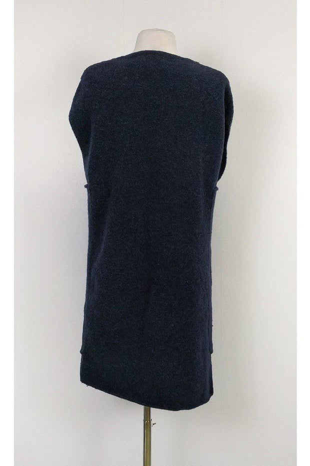 Current Boutique-3.1 Phillip Lim - Navy Wool Blend Dress Sz M