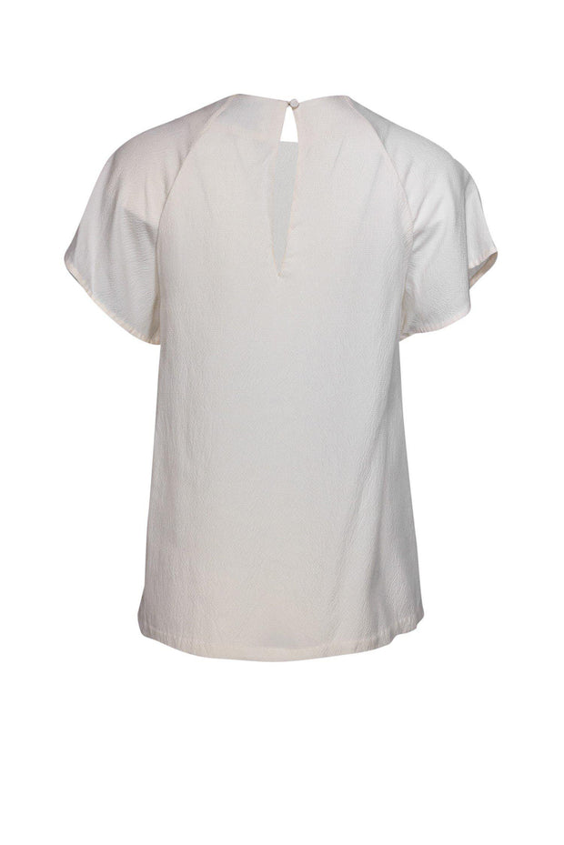 Current Boutique-3.1 Phillip Lim - Ivory Silk Shift Blouse Sz 4