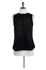 Current Boutique-A.L.C. - Black Silk Tank Sz XS
