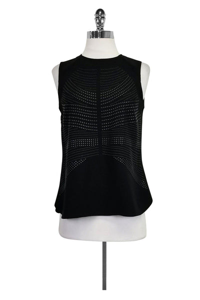 Current Boutique-A.L.C. - Black Silk Tank Sz XS