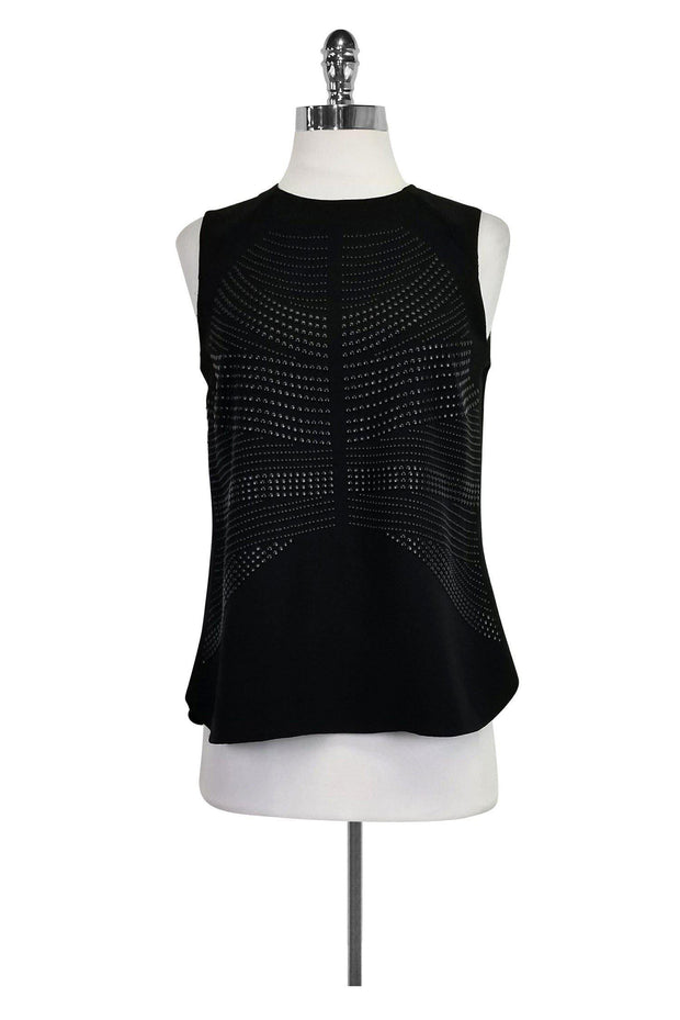 Current Boutique-A.L.C. - Black Silk Tank Sz XS