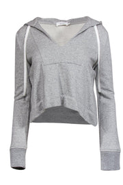 Current Boutique-A.L.C. - Grey Cropped Hoodie Sz XS