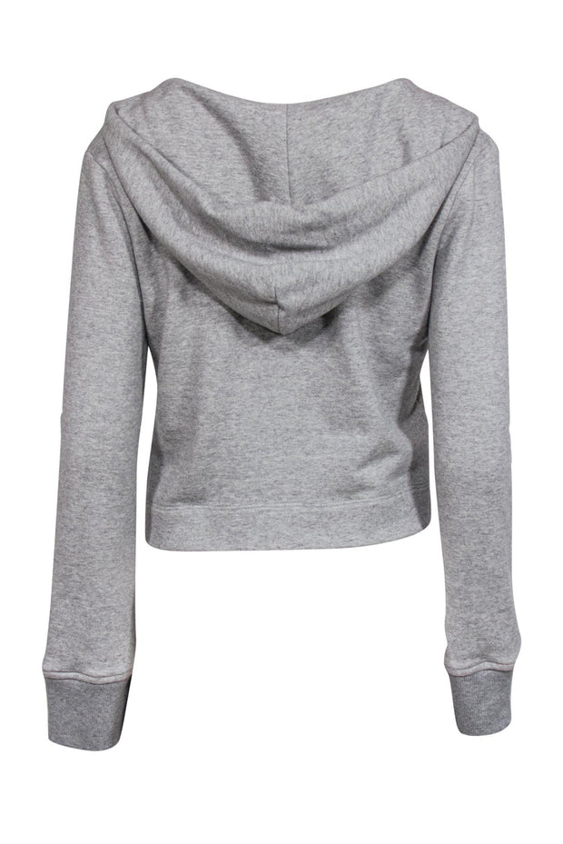 Current Boutique-A.L.C. - Grey Cropped Hoodie Sz XS