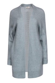 Current Boutique-Acne Studios - Powder Blue Fuzzy Open Longline Cardigan Sz XS