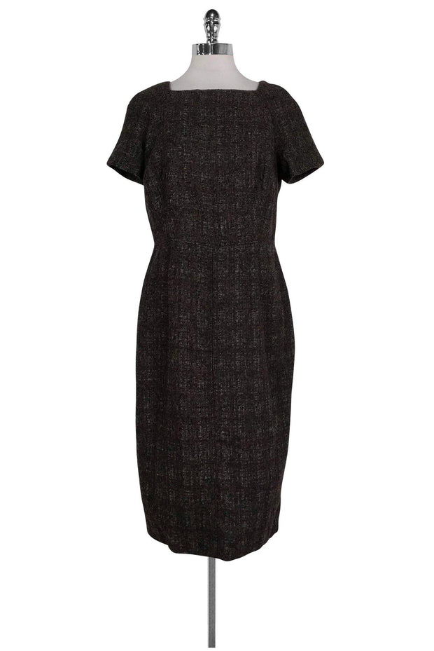 Current Boutique-Agnona - Brown Alpaca Dress Sz 12