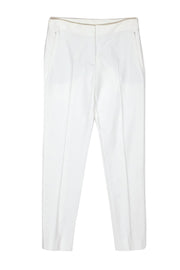 Current Boutique-Akris - White Skinny Trousers Sz 4