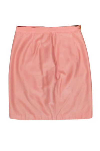 Current Boutique-Alberta Ferretti - Light Pink Pencil Skirt Sz 4