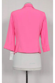 Current Boutique-Alberto Makali - Neon Pink Asymmetrical Jacket Sz S