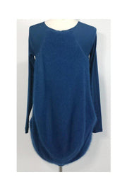 Current Boutique-Alexander McQueen - Blue Bubble Back Mini Dress Sz XS