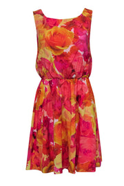 Current Boutique-Alice & Olivia - Multicolor Floral Dress Sz M